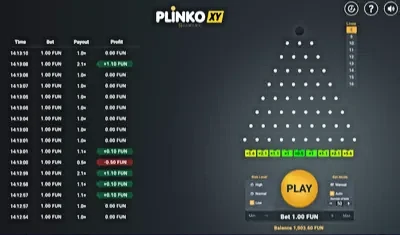Plinko XY